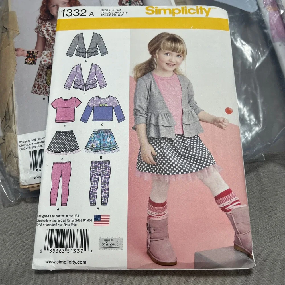 Wholesale Kids Sewing Pattern Lot 82 UNCUT 25 CUT Mixed Era Dolls Costumes Baby